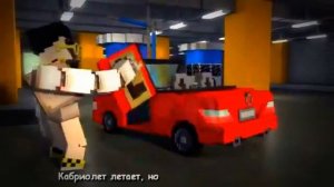 MINECRAFT STYLE • A Parody of PSY's Gangnam Style • РУССКИЙ • ЛИТЕРАЛ