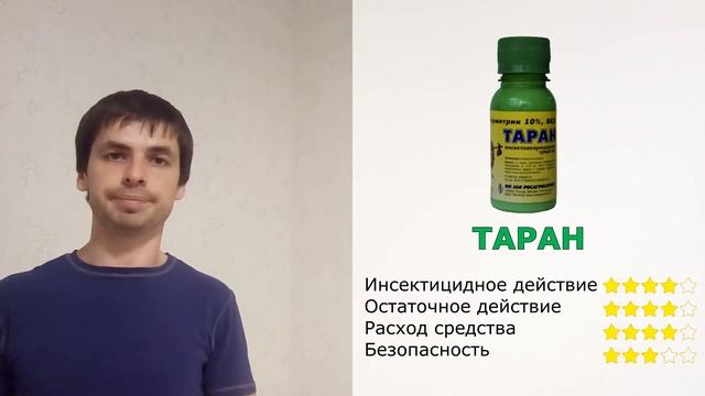 Средство от домашних насекомых и клещей ТАРАН смотреть онлайн