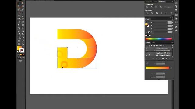 D logo design Adobe illustrator cc,Letter D logo design illustrator tutorial #SBTECHCARE смотреть онлайн