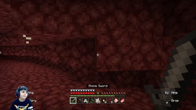 MINECRAFT! Inside an Underground Base |NETHER PORTAL| смотреть онлайн