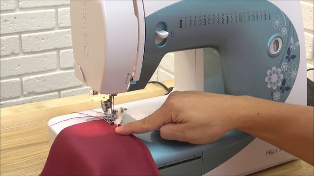 Как выполнить потайной шов? Лапка для потайной строчки смотреть онлайн