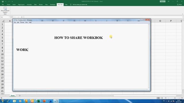 How to Share Workbook using Sharing Workbook Legacy смотреть онлайн