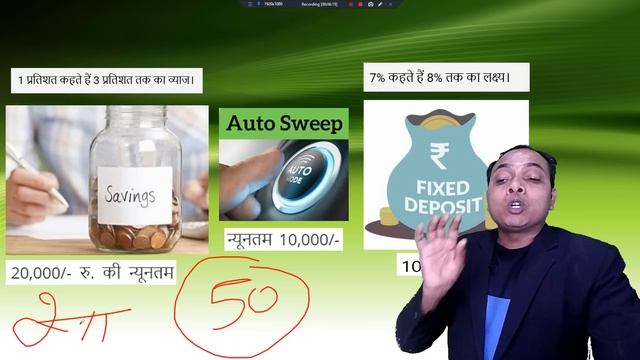 बैंक मे 20 हज़ार जमा करने पर 8% ब्याज | auto sweep sbi | all bank interest rates list, auto sweep sb смотреть онлайн