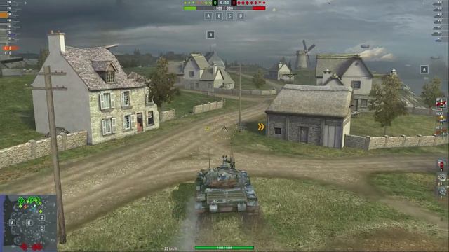 T-34-3 & Type 64 Ace Gameplay ✖ World of Tanks Blitz смотреть онлайн