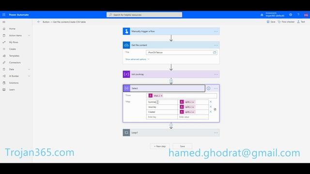 How to parse a CSV file in Microsoft PowerAutomate (Microsoft Flow) or Azure LogicApps смотреть онлайн