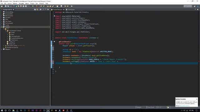 Bukkit Coding - Custom Books - Episode 25 смотреть онлайн