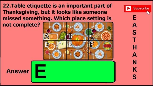 Easy Thanksgiving Quiz Answers | Thanksgiving Quiz | Easy Thanksgiving Quiz | Quizfacts