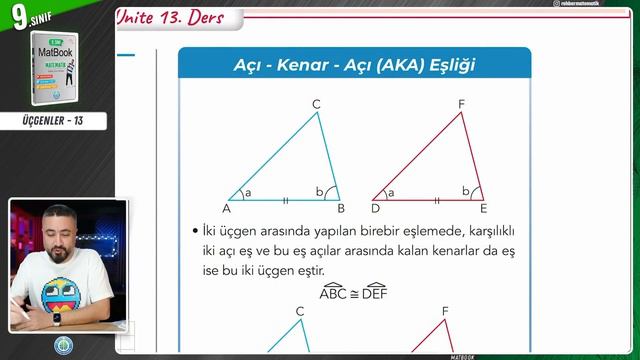 Üçgende Eşlik 2 | Üçgenler 13 | 9.SINIF MATEMATİK | 2024