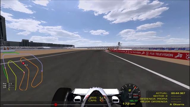 Caesar´s Palace circuit | rFactor Tracks смотреть онлайн