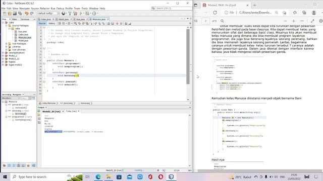 Praktikum Pemrograman Berorientasi Objek 2022 - Modul 2 смотреть онлайн