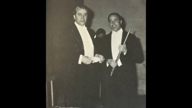 Mozart Concerto Per Flauto N.2 K 314 - Gazzelloni - Celibidache - Rai Torino (1958)