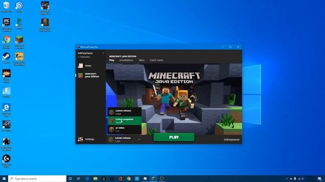 How to Change the Version in Minecraft Java!! смотреть онлайн