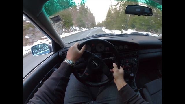 Audi 100 S4 (POV/Pur Sound/Mountain Drive)