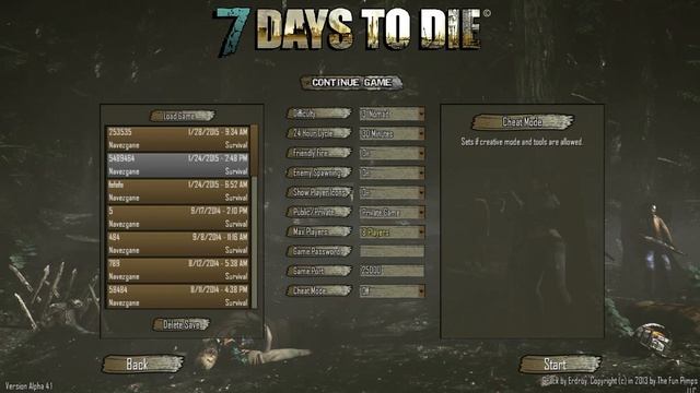 7 Days To Die-как включить Cheat mod смотреть онлайн