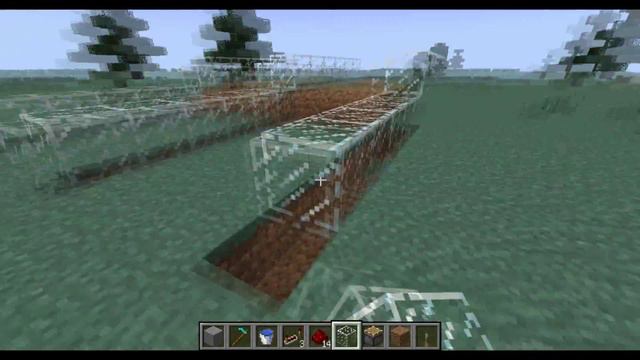 #1 [MINECRAFT]МЕХАНИЗМЫ-автоматическая ферма пшеницы смотреть онлайн