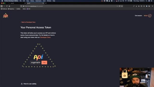 Ep.1 Up API: Obtaining a Personal Access Token | Building an App with YOUR data смотреть онлайн