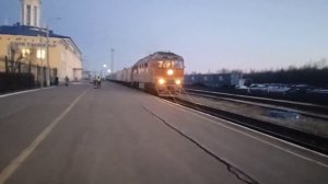 Сыктывкар - Усинск номер поезда 306 отправление 19:02 по Мск!