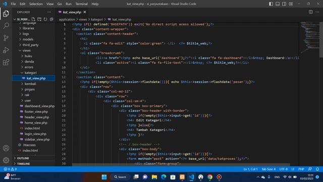 PHP MYSQL [SISTEM INFORMASI PERPUSTAKAAN] смотреть онлайн
