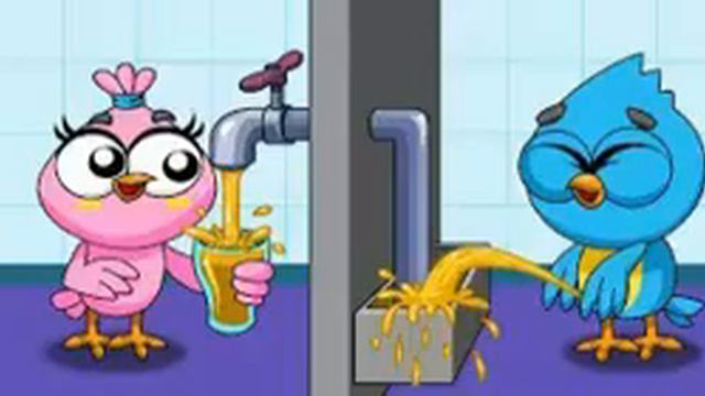 birds Family Mother Is Angry With Dad Full Episodes Cartoon Animation Nursery Rhymes смотреть онлайн