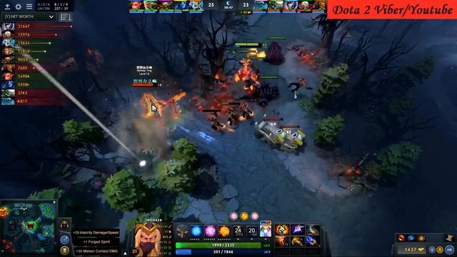 Dota 2 Sumiya Invoker Epic Combo Sunstrike 101% New Meta 7.07 смотреть онлайн