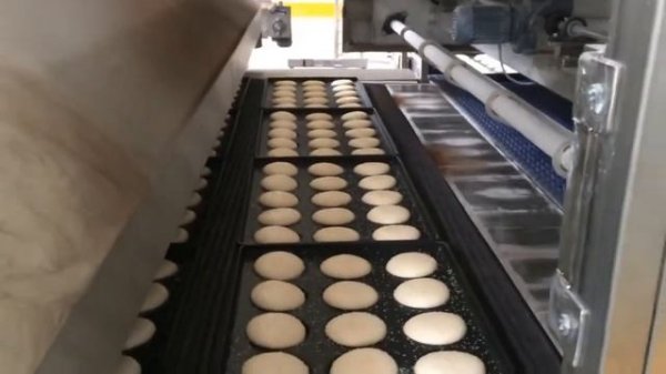 Burger bun production/Производство булочек для бургеров