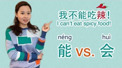 Chinese Modal Verbs 能 Vs 会 – Day 34_ 我不能吃辣！_ Learn Chinese for Beginners смотреть онлайн