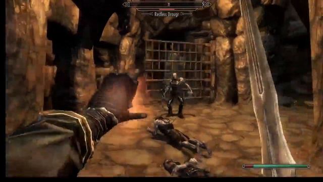 The Elder Scrolls V Skyrim - Draugr Launcher смотреть онлайн