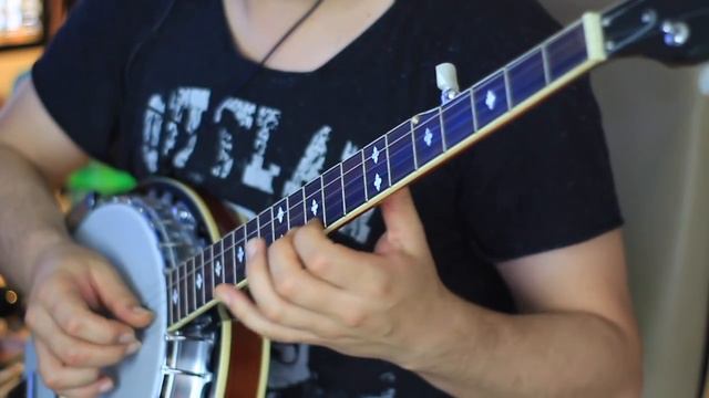 Slash no Banjo??? Knockin' On Heaven's Door "Guns 'N Roses" on 5-String Banjo "Fabio Lima" смотреть онлайн