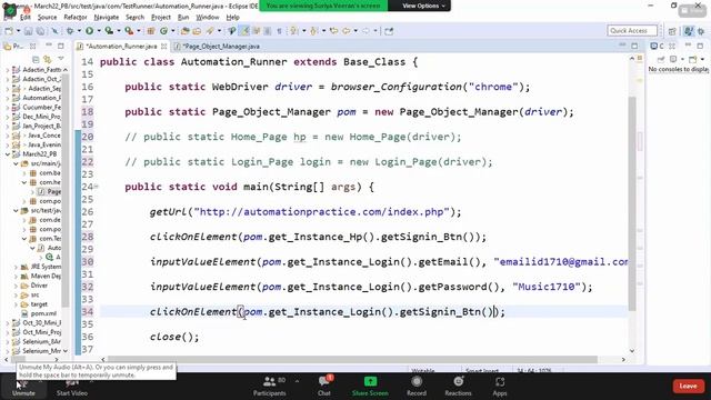 How to create Page Object Manager using Java Programming Language in Eclipse for Beginners. смотреть онлайн