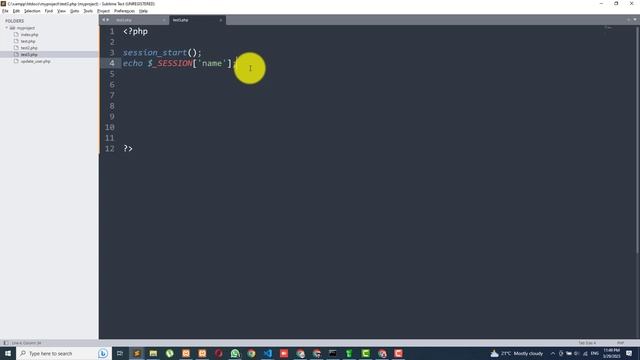 PHP Sessions | Session Variable смотреть онлайн