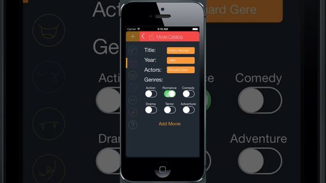 SQLite study: MovieCatalog смотреть онлайн