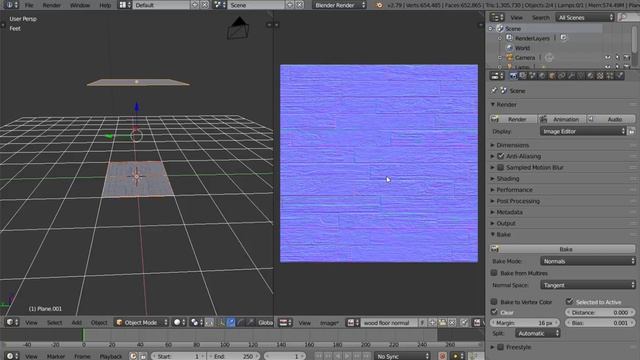 Normal and Ambient Occlusion maps with blender смотреть онлайн