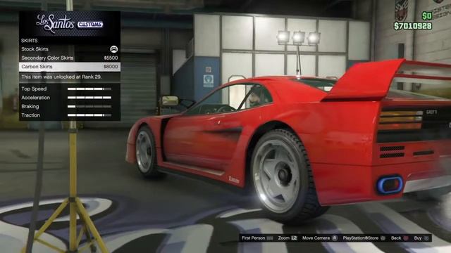 Grand Theft Auto Online Turismo Classic( Ferrari F40 ) customisation смотреть онлайн