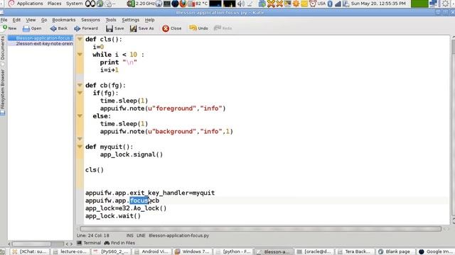 PyS60:Python Symbian Development 8:GUI:Application Focus (English Version) смотреть онлайн