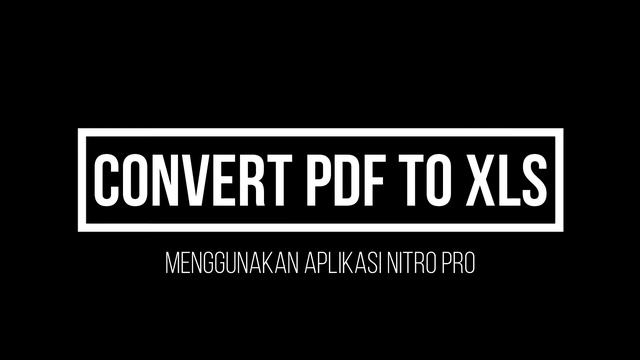 Cara Konversi Excel Ke PDF dan PDF ke Excel смотреть онлайн