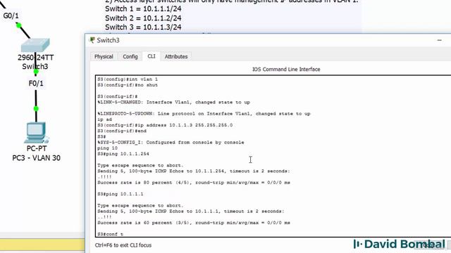 4 VLANs Campus Network Answers_Part3 смотреть онлайн