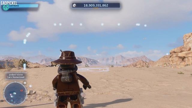 Cad Bane Gameplay in LEGO Star Wars: The Skywalker Saga (Book of Boba Fett Character Pack) HD смотреть онлайн