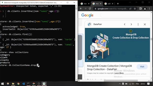 MongoDB Course 6 : Drop Collection with MongoDB in Arabic Darija دورة بالدارجة لتعلم Mongodb смотреть онлайн