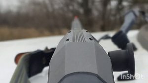 Huglu renova, как целиться? "С открытой или закрытой планкой"? Полумагнум 1 и 3ка на 50 шагов