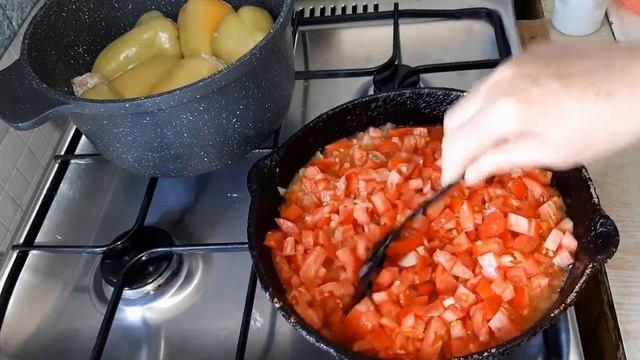 Фаршированные перцы, как готовлю я смотреть онлайн
