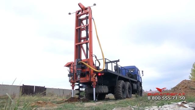 Буровая установка АЗА 3 смотреть онлайн