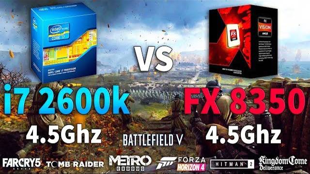 i7 2600K vs FX 8350 in 2019 (RTX 2080) смотреть онлайн