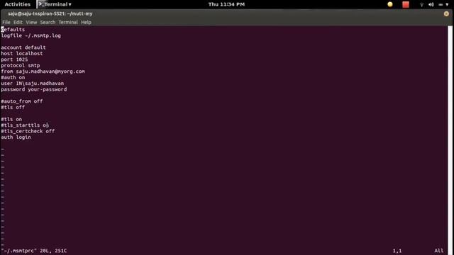Mutt Email Client with IMAP and SMTP through Exchange Web Services EWS смотреть онлайн