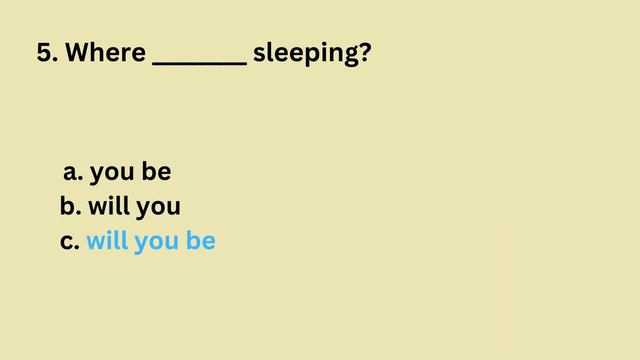 Future Continuous Quiz - Test Your Knowledge of Future Actions! смотреть онлайн