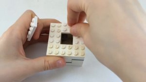 Как сделать ГАСТА из лего из Майнкрафта