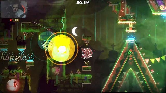 ПОЧТИ КРЭЙЗИ 4 - КЛОУНСКИЙ ИНСЕЙН | LMAO в Geometry Dash смотреть онлайн