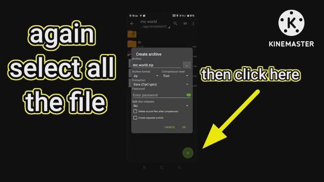 Easiest Way To Convert Zip File To Mcworld In Android #minecraft#mcworld#crazylostlegend