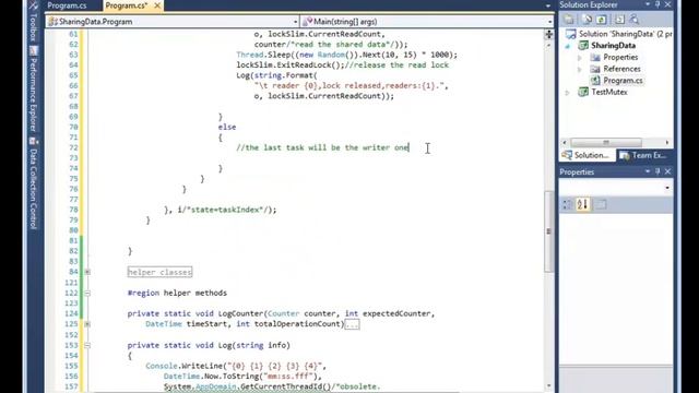 19/55 Parallel Programming with Microsoft©.NET4 : 210. Reader-writer locks смотреть онлайн