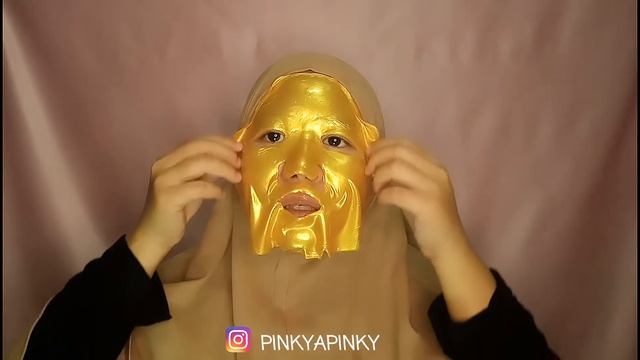 MASKER EMAS COLLAGEN CRYSTAL FACIAL MASK #shopeehaul смотреть онлайн