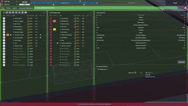 Финал кубка против Вест Хема... смотреть онлайн